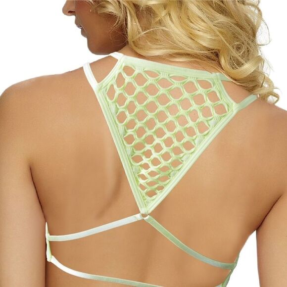 VS Fisnet Racerback Seamless Bralette Top Small - Picture 2 of 5